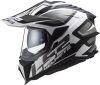 LS2 MX701 EXPLORER-06 HPFC ALTER adventure helma matná-bílá
